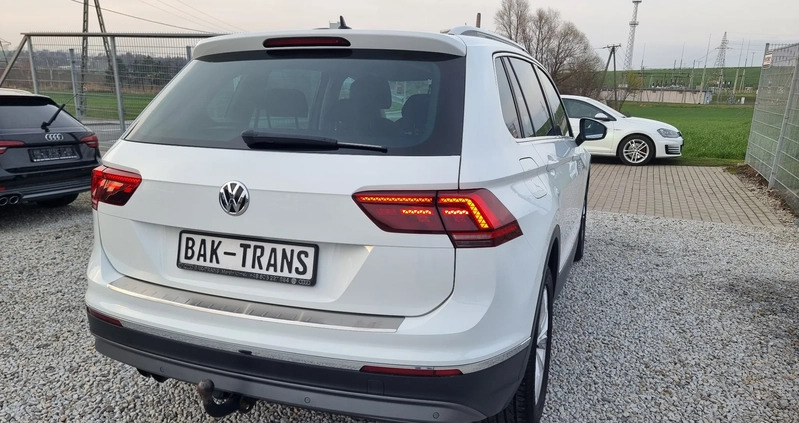 Volkswagen Tiguan cena 122987 przebieg: 152000, rok produkcji 2019 z Piaski małe 596